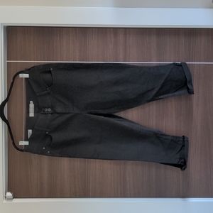 Torrid Black Denim Crop (18)